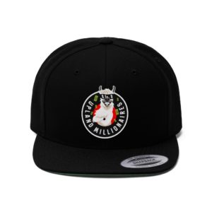 Unisex Flat Bill Hat